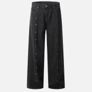 Aelfric Eden Baggy Jeans with Rivet Details