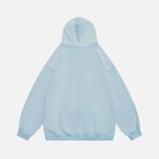 Aelfric Eden Stellaris Embroidered Hoodie Blue